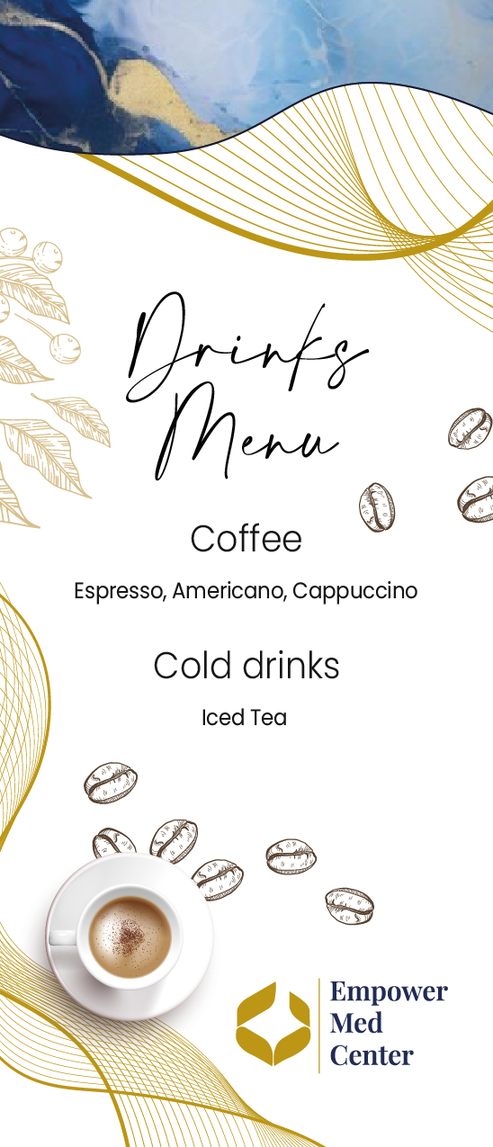 Menú de Bebidas